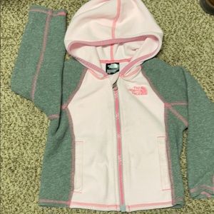 The North Face Full Zip Lightweight Hoodie 2T